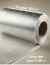 Film Reeded Glass 6 mm - Effet verre strié