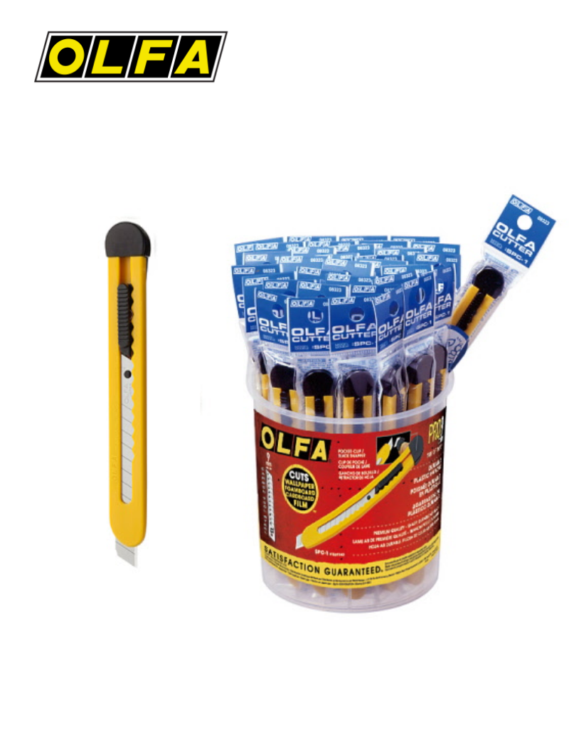 Cutter OLFA SPC-1/40 (Boîte de 40 unités) Cutter OLFA SPC-1/40 (Boîte de 40 unités)