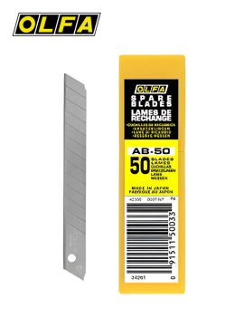 Lames OLFA 9mm (50) - AB50