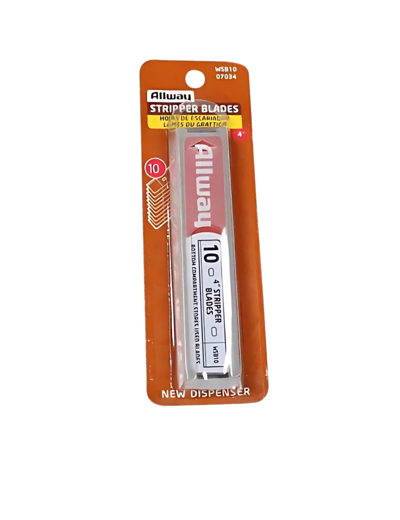 Lames pour grattoir Allway 10cm (10) Lames pour grattoir Allway 10cm (10)