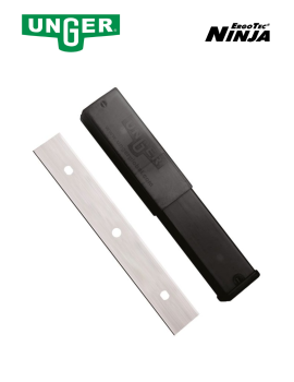 Lames Unger Ergotec Ninja 15cm Inox (25)