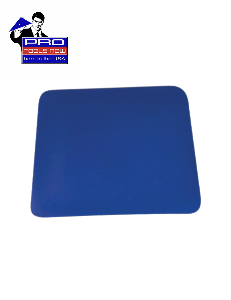 Carte à maroufler en téflon bleu Carte à maroufler en téflon bleu