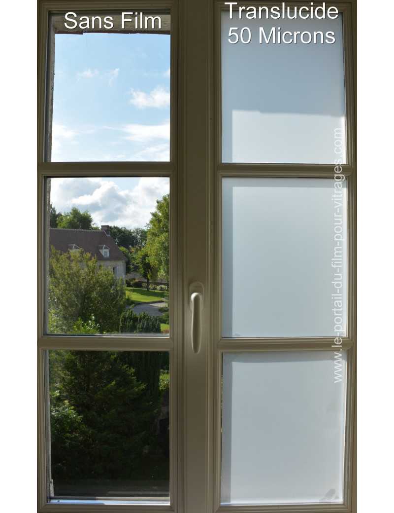 Clear Frost - Translucide 50 microns Saint-Gobain Solar Gard
