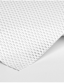 Microperforé Blanc repositionnable